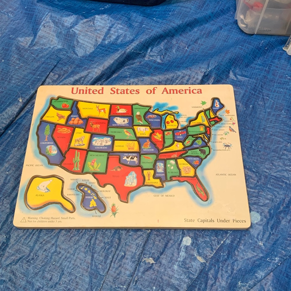 Maps of the USA (the United States of America Puzzle